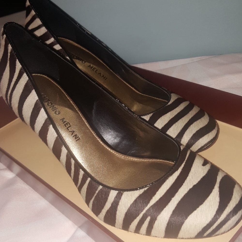 Zebra Heels Antonio Melani